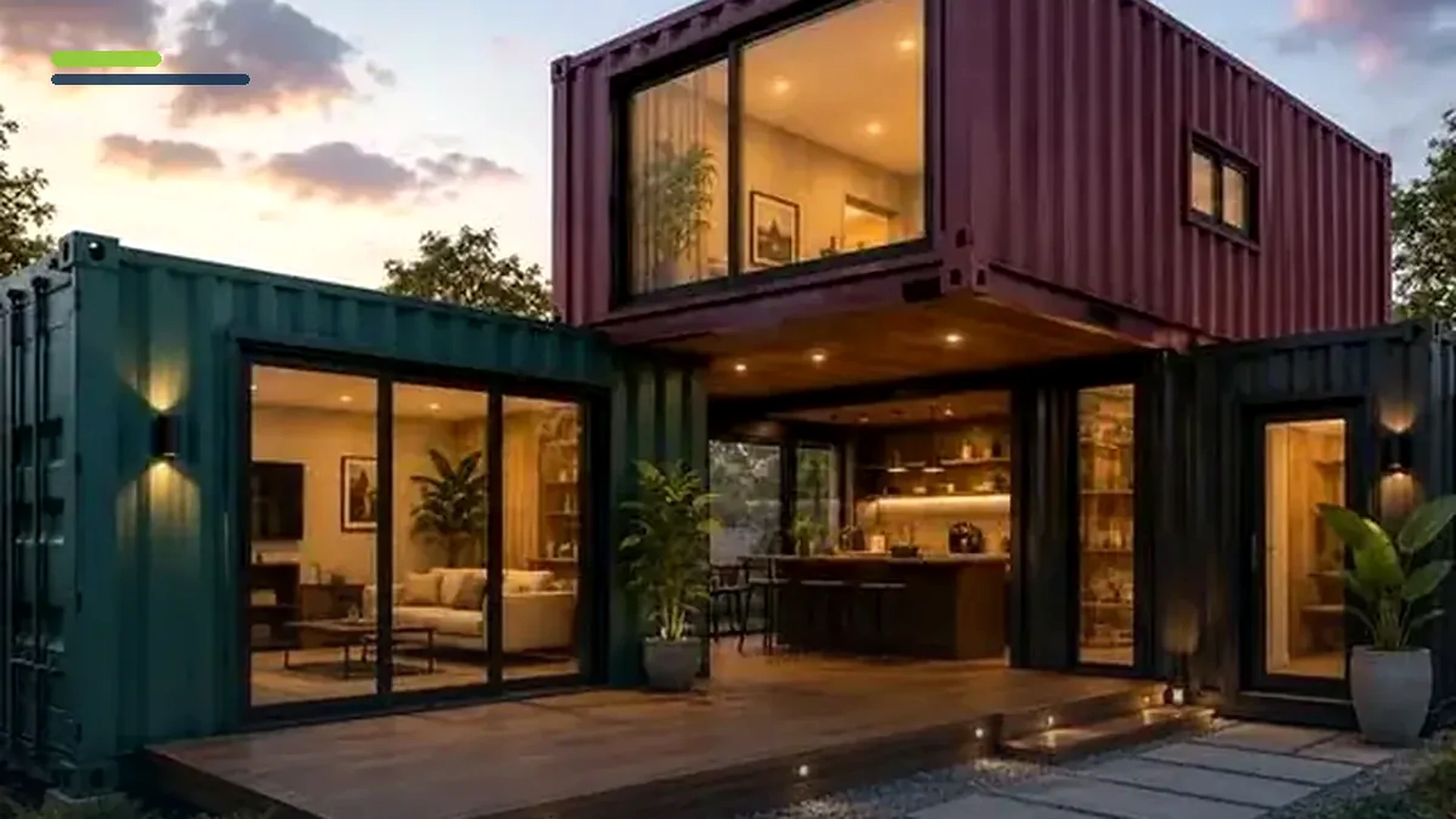 Imagem sobre expansão modular de casa container
